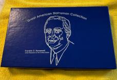 1986 Case XX FDR Great American Statesman Knife Set Box Silver Coin Serial #1976. Mint! 