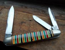 CASE CLASSIC KNIFE "GLITTER STRIPE" WHITTLER 73091 - Please Read 