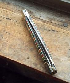 CASE CLASSIC KNIFE "GLITTER STRIPE" WHITTLER 73091 - Please Read 
