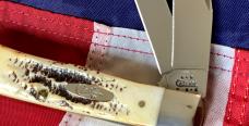 2003 Case xx Super Trapper Knife (MDL# 6.5254 SS) w/ Sweet Bone Stag Handles -NOS