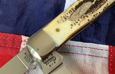 2003 Case xx Super Trapper Knife (MDL# 6.5254 SS) w/ Sweet Bone Stag Handles -NOS