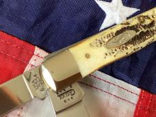 2003 Case xx Super Trapper Knife (MDL# 6.5254 SS) w/ Sweet Bone Stag Handles -NOS
