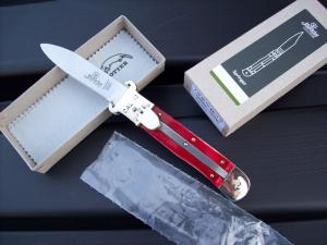 Hubertus Knife Shellpuller Patronenzieher Solingen Germany Rare Red Bone Large Size 11 UNUSED NIB