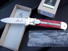 Hubertus Knife Shellpuller Patronenzieher Solingen Germany Rare Red Bone Large Size 11 UNUSED NIB.