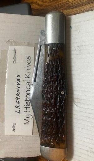 FINE LARGE COKE HUNTER JIGGED ROGERS BONE