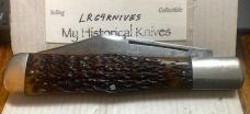 FINE LARGE COKE HUNTER JIGGED ROGERS BONE