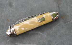 Richards Sheffield England 1950s Near Mint Mirror Polish Cracked Ice Handles 7 Functions 