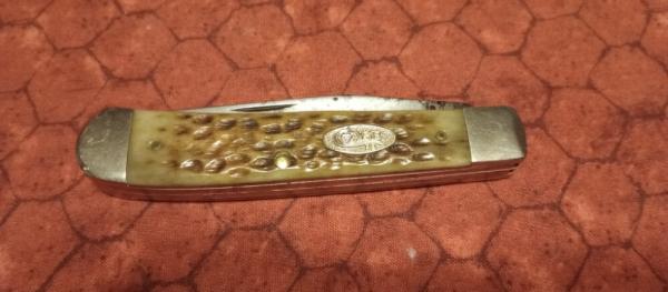 Case XX USA Model 6254 Trapper 1 Dot Vintage 1989