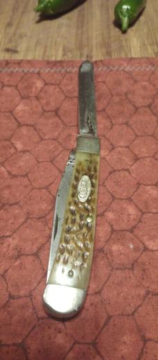 Case XX USA Model 6254 Trapper 1 Dot Vintage 1989
