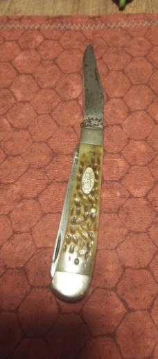 Case XX USA Model 6254 Trapper 1 Dot Vintage 1989