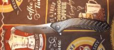 Discontinued Zero Tolerance USA 0460 CF Sinkevich Design S35VN Good Used Condition NO BOX