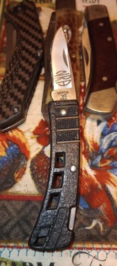 Mini Buck USA NRA Lock Back 