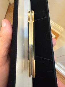 Vintage 2005 Case XX Hammerhead 2159L SS Lockback Knife – Etched Shark Blade w/ Presentation Box