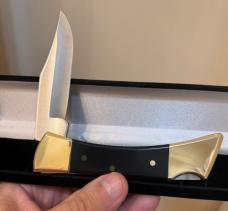 Vintage 2005 Case XX Hammerhead 2159L SS Lockback Knife – Etched Shark Blade w/ Presentation Box