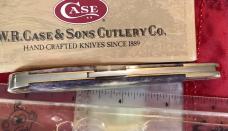 2004 Case xx Copperlock Knife (MDL# PA61549L SS) w/ Purple Appaloosa Bone Handles -NOS