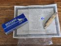 Bulldog White Chip Abalone 5 Blade Anglo Saxon Whittler Only 3 Produced Box & COA