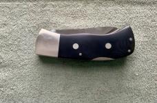 Large Jim Turecek Custom Lock Back Knife