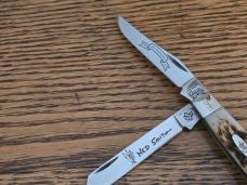 Case XX 6207 SS Trapper Ned Smith Center LE #0040 of 1275 w/Tin