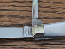 Fight'n Rooster Genuine Mother of Pearl Serpentine Jack Captain's Rooster 1 of 100   