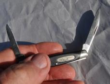 Buck 309 Companion USA Made Date Code 1994 Mint Snap Both Ways Nickel Parts Customized