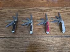 1998 Bulldog Brand 20th Anniversary 5 Blade Trapper Complete Set Serial #0 of 300