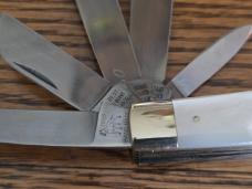 1998 Bulldog Brand 20th Anniversary 5 Blade Trapper Complete Set Serial #0 of 300