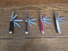 1998 Bulldog Brand 20th Anniversary 5 Blade Trapper Complete Set Serial #0 of 300