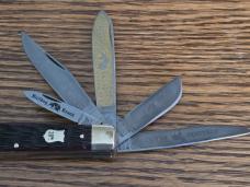 1998 Bulldog Brand 20th Anniversary 5 Blade Trapper Complete Set Serial #0 of 300