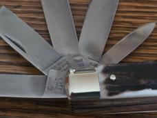 1998 Bulldog Brand 20th Anniversary 5 Blade Trapper Complete Set Serial #0 of 300