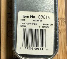 2008 CASE XX BROOKS & DUNN TINY TOOTHPICK SEALED IN TIN