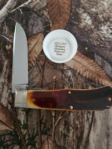 Gec 23 Antique Autumn Natural Bone  Liner Lock