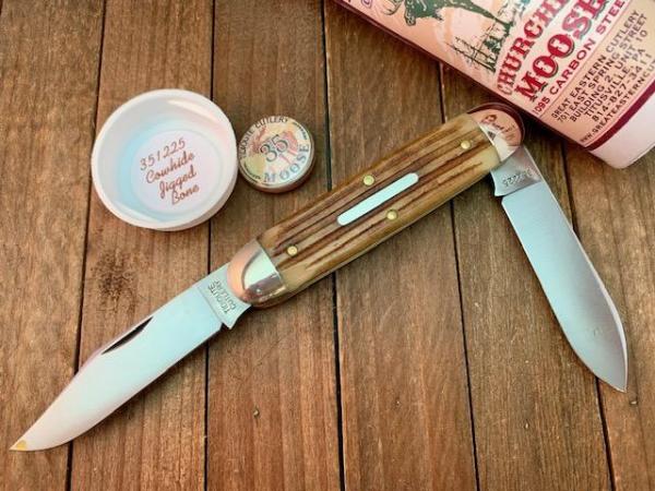 Great Eastern Cutlery Tidioute #35 Moose Cowhide Jigged Bone 2025
