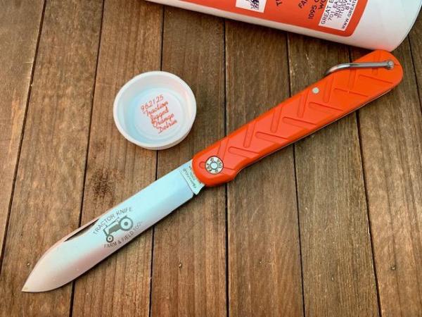 Great Eastern Cutlery Farm and Field #96 Traction Jigged Orange Delin 2025