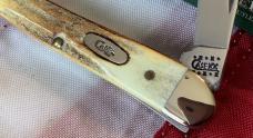 Case xx 2000 Baby Copperhead Knife Mdl# 52109x SS w/ Sweet Stag Handles NOS in Orig box