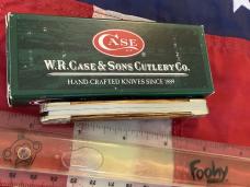 Case xx 2008 Eisenhower Knife Mdl# MUSKRAT SS w/ Wowzeer Oak Wood Handles w/ scrolled bolsters -NOS