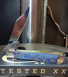 2026 Case XX Cheetah Cub Blue Sycamore Wood