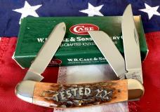 Case xx 2013 Sowbelly (MDL# TB6339 SS) w/ Midnight Bone Handles +Case xx shield -NOS in Orig box