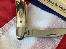 Case xx 1997 Peanut Knife (MDL# 5220 SS) w/ Great Stag Handles -NOS in Orig box