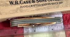 Case xx 1997 Peanut Knife (MDL# 5220 SS) w/ Great Stag Handles -NOS in Orig box