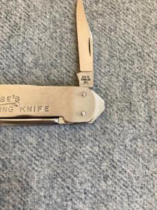 Vintage CASE XX STAINLESS USA(7 dot/9 dot), "TRANSITION" Fly Fishing Knife