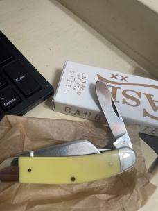 Case TB 3339 yellow cs sowbelly nib 