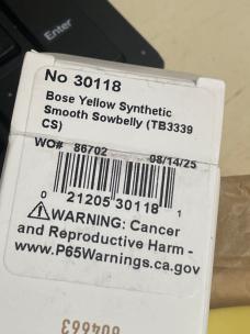 Case TB 3339 yellow cs sowbelly nib 