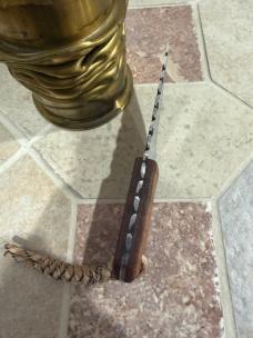 Bonehead Talon Carbon Steel Fixed Blade Knife w/Lanyard