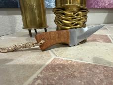 Bonehead Talon Carbon Steel Fixed Blade Knife w/Lanyard
