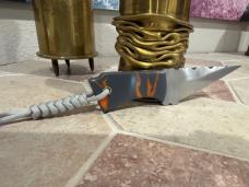 Bonehead Talon Carbon Steel Fixed Blade Knife w/Lanyard