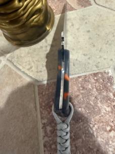 Bonehead Talon Carbon Steel Fixed Blade Knife w/Lanyard