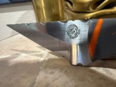 Bonehead Talon Carbon Steel Fixed Blade Knife w/Lanyard