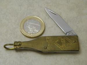 Remington UMC USA Brass Coca Cola Figural Knife