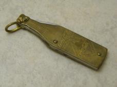 Remington UMC USA Brass Coca Cola Figural Knife