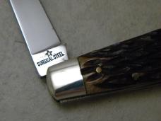 Genella 1977 Surgical Steel Bone 0907 Lockback Knife